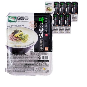 백제 파곰탕면 쌀국수, 93.5g, 8개