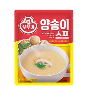 오뚜기 양송이 스프, 80g, 4개