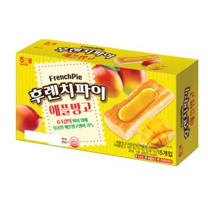 해태제과 후렌치파이 애플망고, 192g, 3개