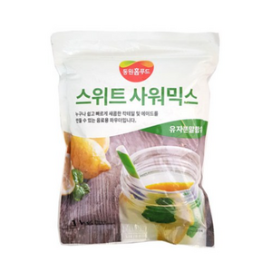 (무)스위트사워믹스(동원 1kg)X5개, 5개, 1kg