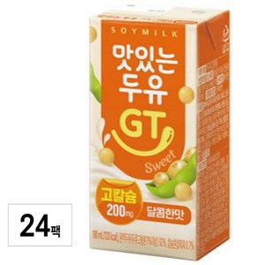 맛있는두유GT 달콤한 맛, 190ml, 24개