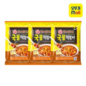 뚜기네분식집 국물떡볶이 426g, 3개