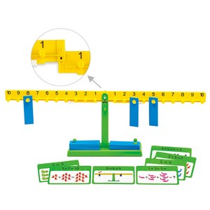 이디엑스에듀케이션 대형 숫자 저울놀이 25899, 1세트