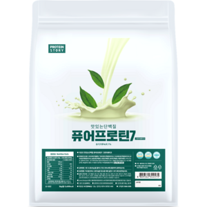 프로틴스토리 맛있는 단백질 퓨어프로틴7 3kg 그린티쉐이크, 1개