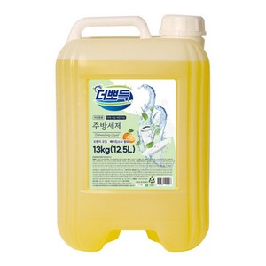 더뽀득 대용량 주방세제 13kg 업소용 1종주방세제 말통, 1개