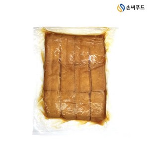 손씨푸드 조미유부 사각유부 1kg 60매, 16g, 60개