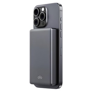 알로코리아 코발트 슬림 맥세이프 보조배터리 C타입 10000mah, allo1000MW, 그레이