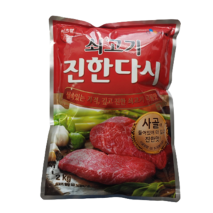 CJ제일제당 쇠고기 다시다, 2kg, 1개