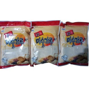 뚜레반 12곡 미숫가루, 3개, 1kg