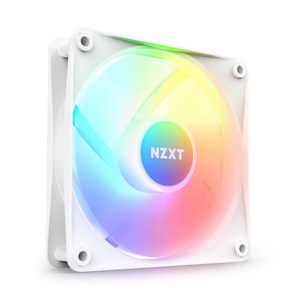 NZXT F120 RGB CORE [White] PC 케이스 팬 RF-C12SF-W1 FN1920, 1개