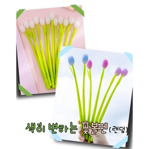 태태상점 어린이날 선물용 볼펜 색상반전 화사한 튤립 특이한 펜