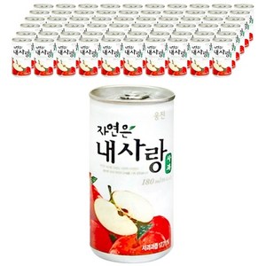 자연은 내사랑 사과주스, 180ml, 90개