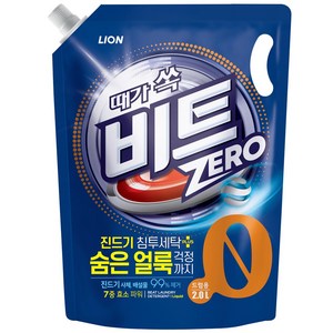 비트 드럼용 액상세제 리필, 2L, 2개