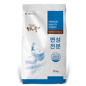 농부의뜰 변성전분(타피오카) 99.9% 20kg, 1개