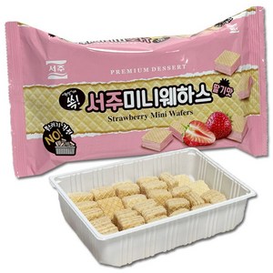 서주 미니 웨하스 딸기, 70g, 1개