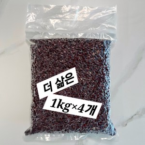 팥마당 더 삶은 냉동 팥 4kg(1kgX4개)앙금 팥죽 제과용속재료 붕어빵 시루떡, 1개