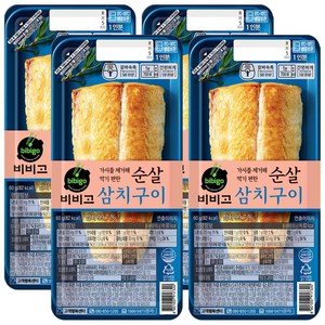 비비고 순살삼치구이 60Gx4개, 60g, 4개