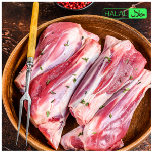 프리미엄 통양뼈사태 냉동 할랄 찜 스튜 슬로우 쿠킹에 최적 호주산 Whole Lamb Shank Pefect fo Slow Cooking and Rich Flavos, 1개, 통양앞뼈사태 1kg