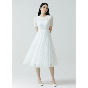 잇미샤 [부산점] [] 플라워 메쉬 레이스 원피스 (ITO3WOP780)