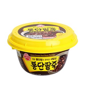 오뚜기 통단팥죽, 285g, 12개