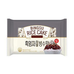 화과방 흑임자 찹쌀 빙수떡, 300g, 1개, 1개