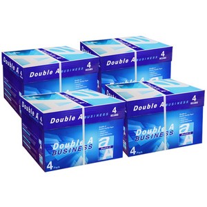 [더블에이] A4 복사용지(A4용지) 75g 2000매 4BOX, 상세 설명 참조