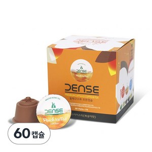 덴스 돌체구스토 호환 캡슐 아이스티 복숭아맛, 4통, 15개입, 20g