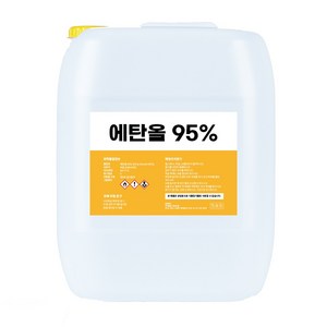 켐슐랭 대용량 에탄올 공업용 세정제 살균소독제 에탄올 95%20리터 10리터, 20L, 1개