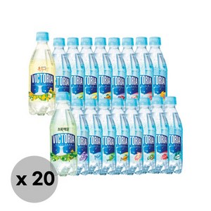 빅토리아 탄산수 내사랑 유자C 500ml 20병 유자맛 탄산수, 20개