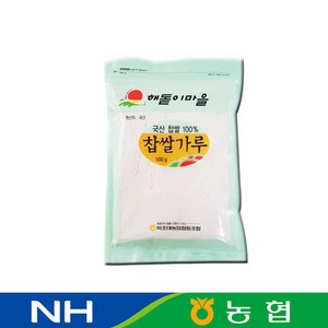 농협 국산 찹쌀가루 500g, 1개