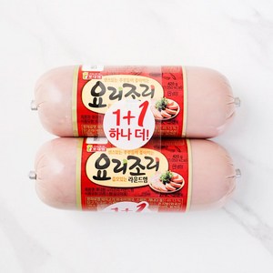 [메가마트]롯데웰푸드 롯데햄 요리조리 라운드햄 390g, 1개