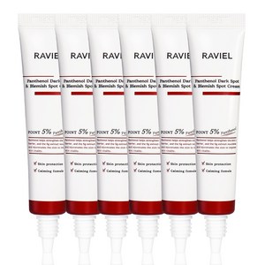 RAVIEL 판테놀 잡티 앤 기미 스팟 크림, 15ml, 6개