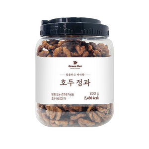 달콤하고 바삭한 호두정과, 2개, 800g