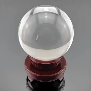 차차미 투명 15cm 풍수 재물 천연 돌 행운풍수키링 거실 수정 원석 행운 소품