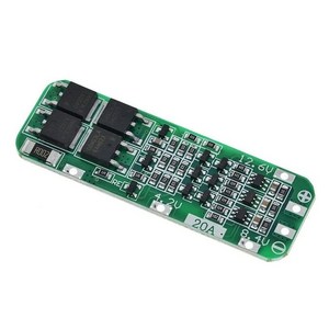 18650 3셀 12.6V 20A BMS 리튬이온 배터리 충전 보호 모듈, 1개