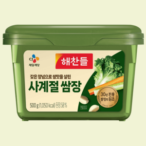 해찬들 사계절 쌈장, 500g, 1개