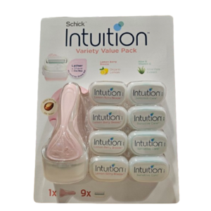 쉬크 인튜이션 제모기세트 1+9 Schick Intuition 코스트코, 1개, 1개