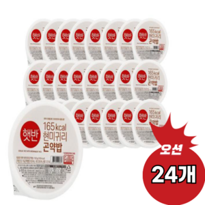 햇반 현미귀리곤약밥, 3.6kg, 2개