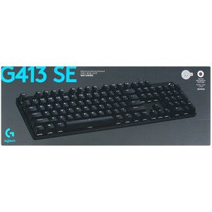 로지텍 G413 SE 기계식 게이밍 유선 일반형 키보드, 920-010441