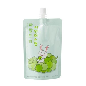 아람농장 아람드리 쥬스 아기 어린이 주스 음료 저온효소 발효추출 샤인머스캣, 10개, 138ml