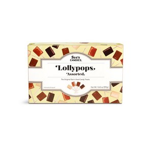 미국 씨즈캔디 롤리팝 30개입 595g (5종 택1) / Sees Candies Lollypops 30 pcs 1 lbs 5 oz 5 Flavor, 1개