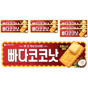 롯데웰푸드 빠다코코낫, 100g, 8개