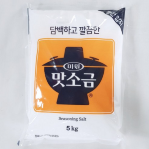 대상 미원 맛소금 5kg 2개 업소용 대용량 식자재