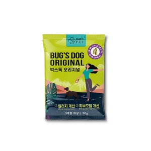 벅스독 오리지널 인섹트 곤충사료 30g(10개입), 30g, 10개, 곤충