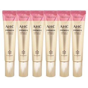 AHC 프리미어 앰플 인 아이크림 코어 리프팅 시즌12, 40ml, 6개