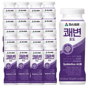 파스퇴르 쾌변 요구르트 포도 150ml (20입), 20개