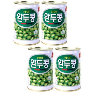 삼아씨에프 삼아 완두콩캔 400g * 4개