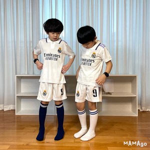 마마고 30벌 어린이 레알마드리드 호환 유니폼 세트+축구양말