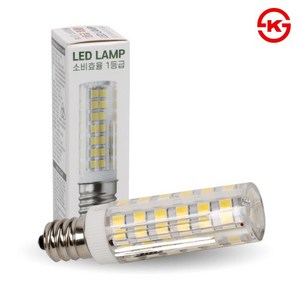 LED 콘램프 4W E12 연등 전구 고추구 미니 콘램프, RE 전구색, 1개, 전구색