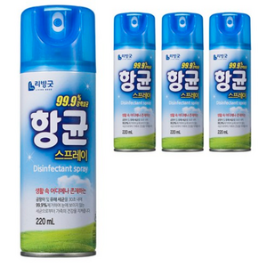 리빙굿 항균 스프레이, 220ml, 4개